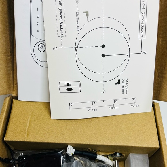 Fingerprint Smart Door Lock ZOMNUA 
Model Y3- SSF2-ZMN - Picture 10 of 14